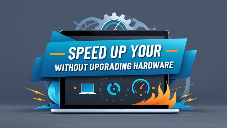 Speed Up Your Laptop Without Upgrading Hardware